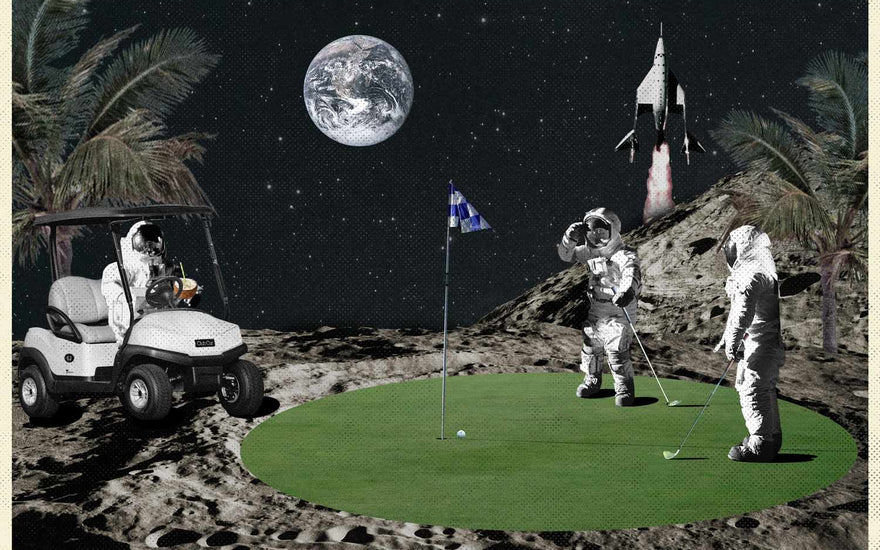 Golfing in Outer Space - is it possible?