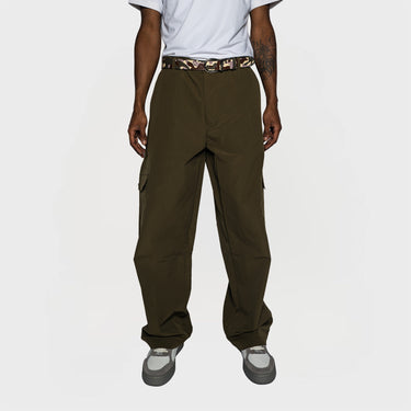 BAGGY CARGO RIPSTOP PANTS | OLIVE