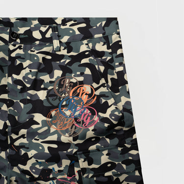 NYLON SHORTS | MILITARY CAMO