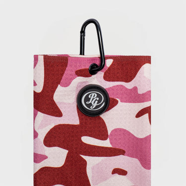 SLIM MAGNET TOWEL | RED CAMO