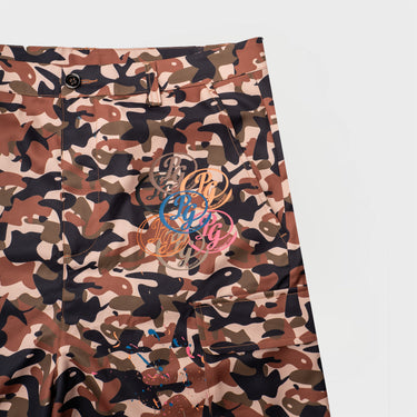 NYLON SHORTS | BROWN CAMO