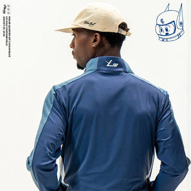 BLUE STREAK CUT &amp; SEW POLO