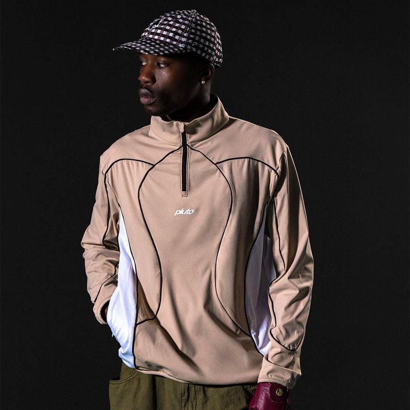 CANDLE QUARTER-ZIP | KHAKI