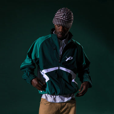 ‘PlutoDry’ BLOCK JACKET | GREEN